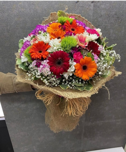 Gerbera Papatya Buketi