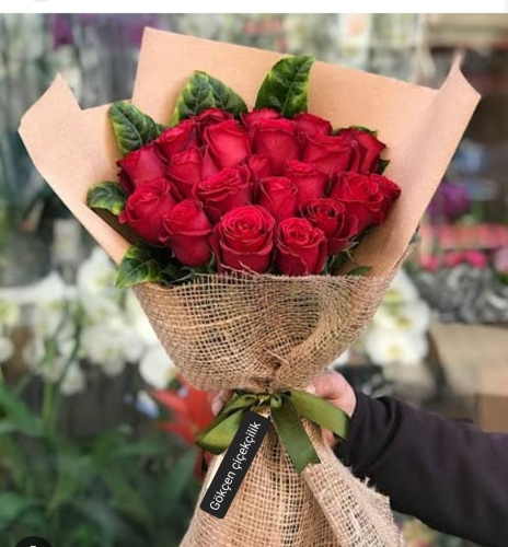 21 Gül Buketi